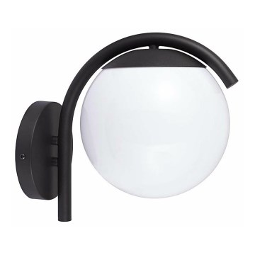 Вуличний настінний світильник 1xE27/60W/230V IP44 чорний