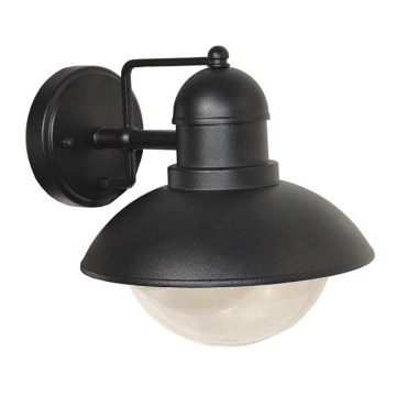 Вуличний настінний світильник ADDA 1xE27/60W/230V IP44 чорний