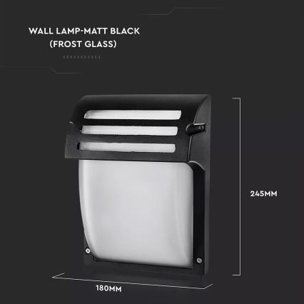 Вуличний настінний світильник AMALFI 1xE27/60W/230V IP44