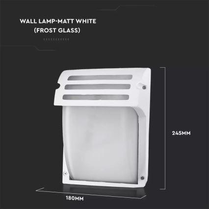 Вуличний настінний світильник AMALFI 1xE27/60W/230V IP44