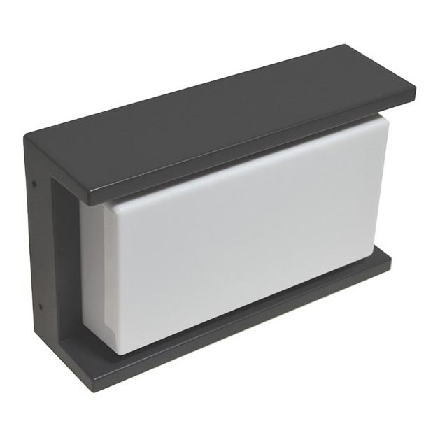 Вуличний настінний світильник ARAGO 1xE27/60W/230V антрацит