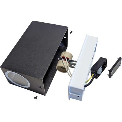Вуличний настінний світильник GUBE-S 2xGU10/7W/230V IP44