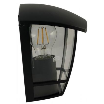 Вуличний настінний світильник JULIA 1xE27/50W/230V IP54 чорний