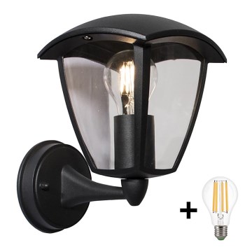 Вуличний настінний світильник LUNA 1xE27/60W/230V IP44