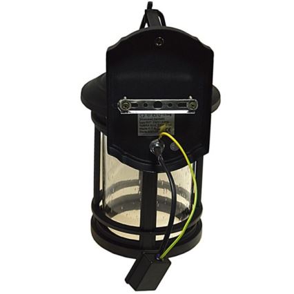 Вуличний настінний світильник ULAN 1xE27/60W/230V IP44 чорний
