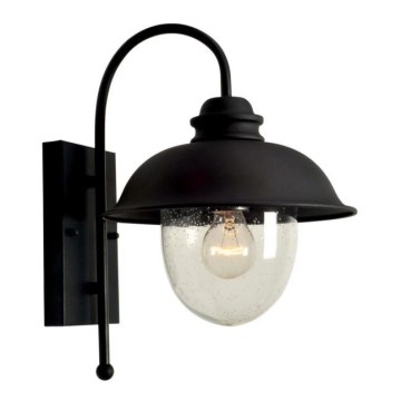 Вуличний настінний світильник ZUNA 1xE27/60W/230V IP44 чорний
