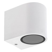 Вуличний настінний світильник PARETE 1xGU10/6W/230V IP54 білий