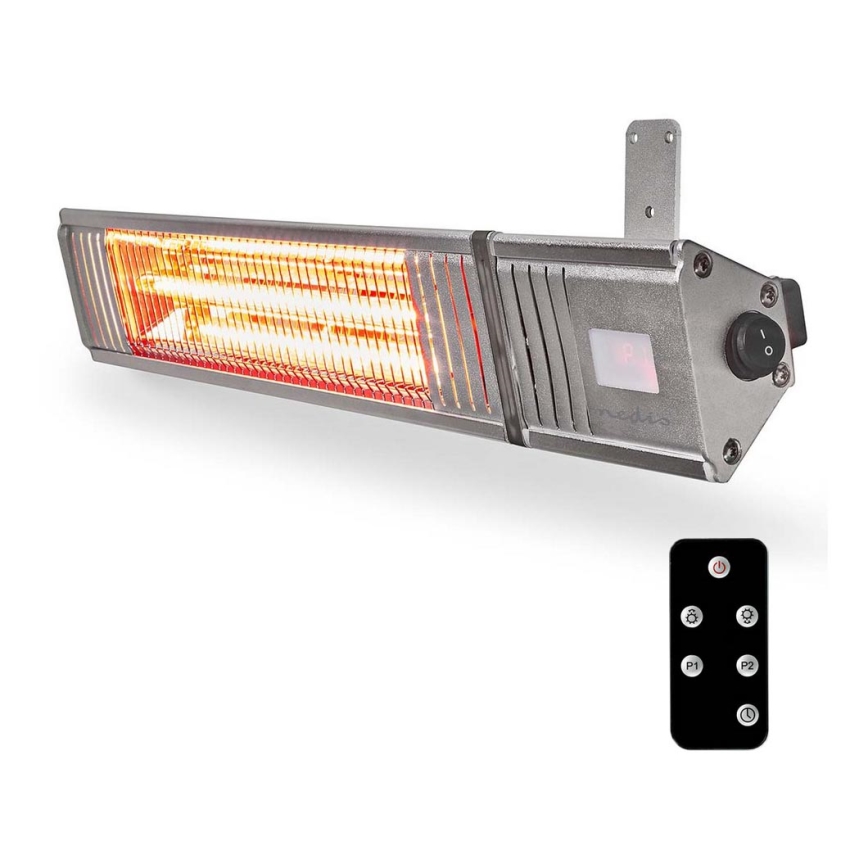 Вуличний обігрівач 100W/2000W/230V IP65 + пульт ДК