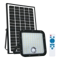 Вуличний прожектор на сонячній батареї з датчиком LED/30W/6,4V 4000K IP65 + дистанційне керування
