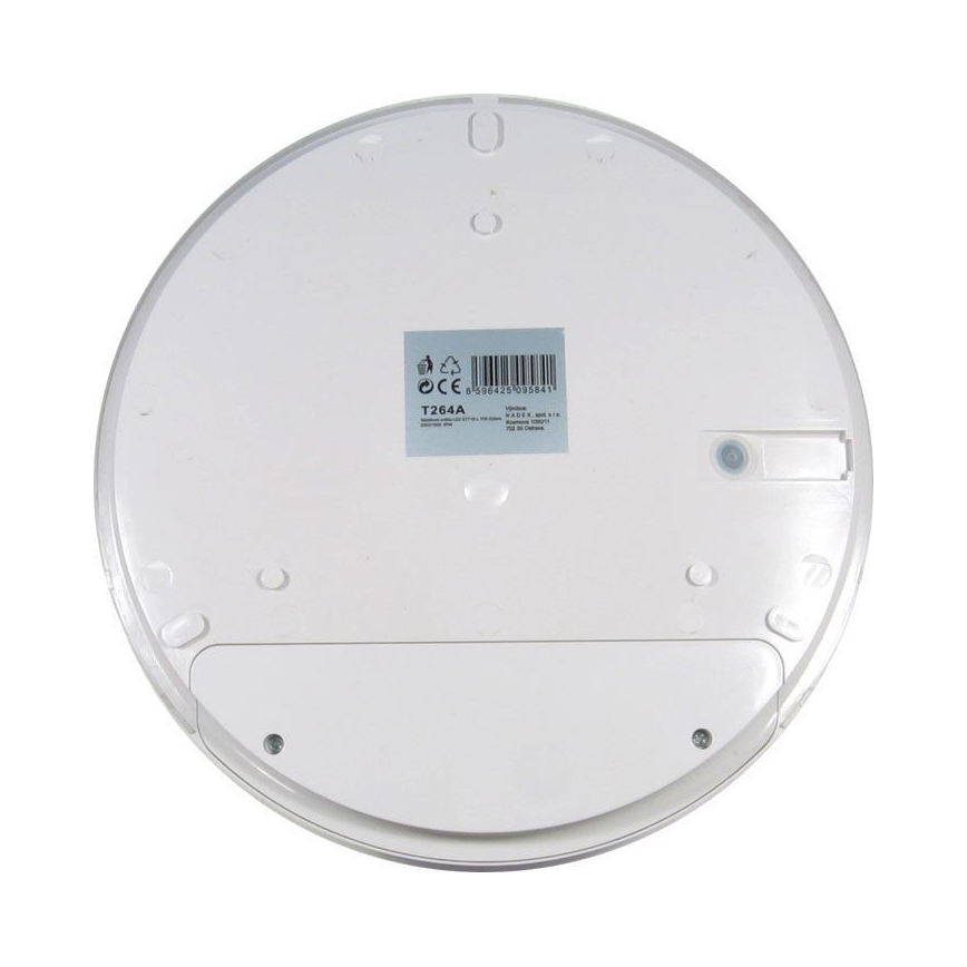 Вуличний стельовий LED світильник з датчиком LED/15W/230V IP44