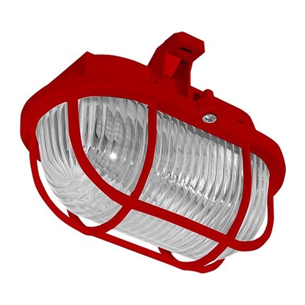 Вуличний стельовий світильник OVAL 1xE27/60W/230V IP44