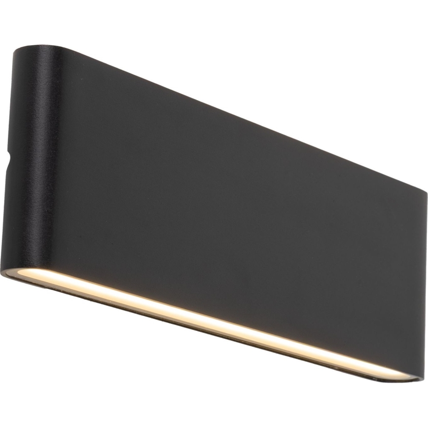 Вуличний світлодіодний настінний світильник ARWENA 2xLED/12W/230V IP54 чорний