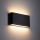 Вуличний світлодіодний настінний світильник ARWENA 2xLED/6W/230V IP54 чорний