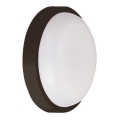 Вуличний світлодіодний настінний світильник BULKHEAD LED/18W/230V 3000K IP54 чорний
