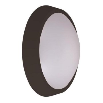 Вуличний світлодіодний настінний світильник BULKHEAD LED/24W/230V 4000K IP54 чорний