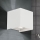 Вуличний світлодіодний настінний світильник CUBE 2xLED/3W/230V IP54 білий