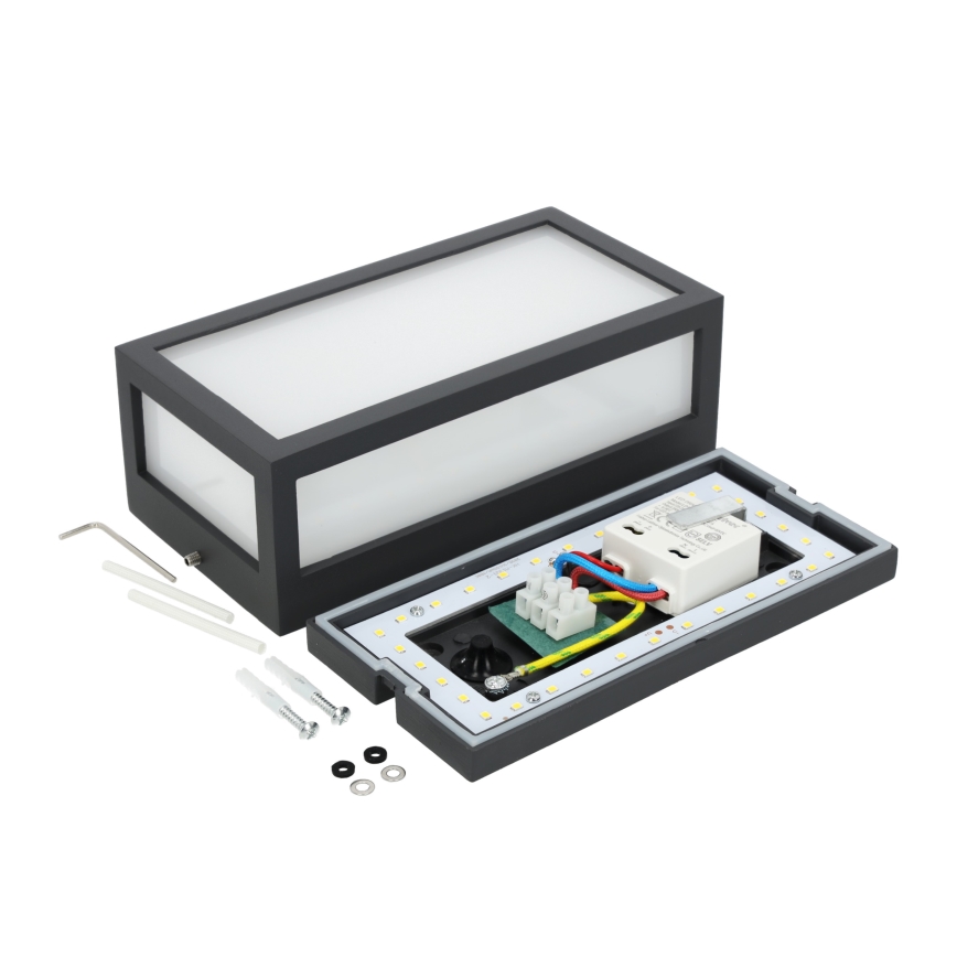 Вуличний світлодіодний настінний світильник ENTERA LED/10W/230V 4000K IP54