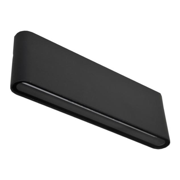 Вуличний світлодіодний настінний світильник FLOW LED/9W/230V IP54 4000K антрацит