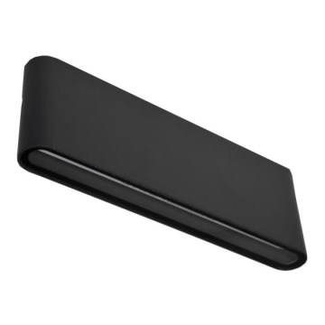 Вуличний світлодіодний настінний світильник FLOW LED/9W/230V IP54 4000K чорний