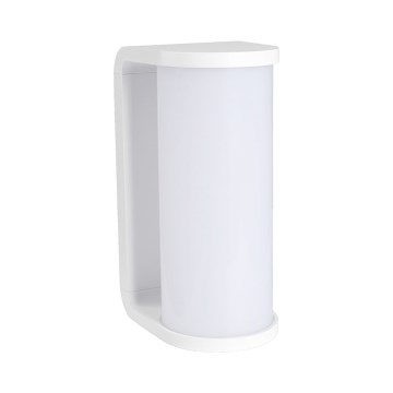 Вуличний світлодіодний настінний світильник LED/12W/230V 3000/4200/6500K IP65 білий