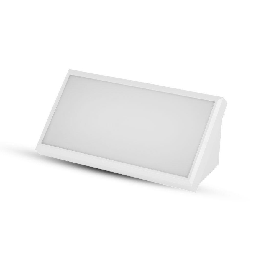Вуличний світлодіодний настінний світильник LED/12W/230V 3000K IP65 білий