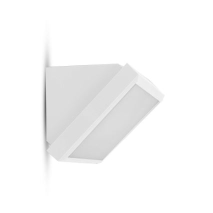 Вуличний світлодіодний настінний світильник LED/12W/230V 3000K IP65 білий