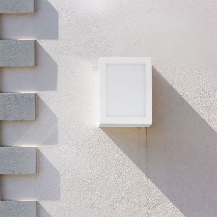 Вуличний світлодіодний настінний світильник LED/12W/230V 3000K IP65 білий