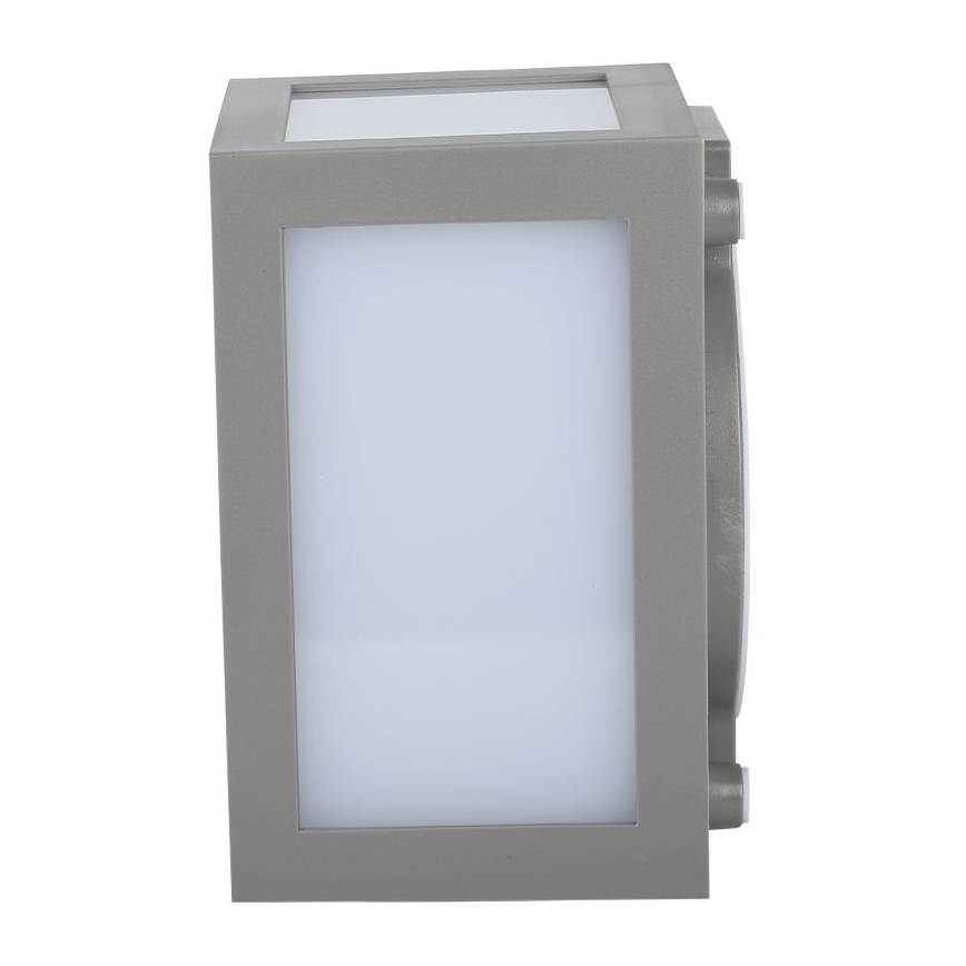 Вуличний світлодіодний настінний світильник LED/12W/230V 3000K IP65 сірий