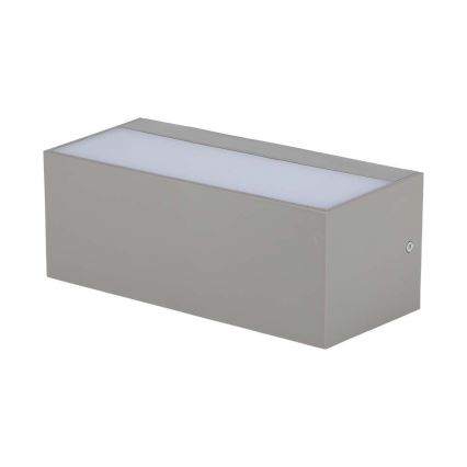 Вуличний світлодіодний настінний світильник LED/12W/230V 6400K IP65