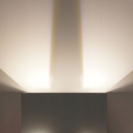 Вуличний світлодіодний настінний світильник LED/12W/230V IP54 чорний