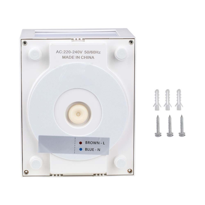 Вуличний світлодіодний настінний світильник LED/12W/230V IP65 4000K білий