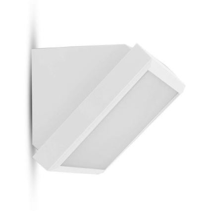 Вуличний світлодіодний настінний світильник LED/20W/230V 4000K IP65 білий