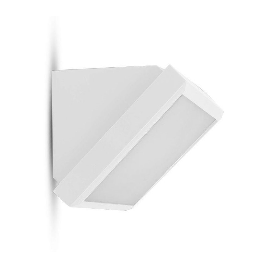 Вуличний світлодіодний настінний світильник LED/20W/230V 4000K IP65 білий