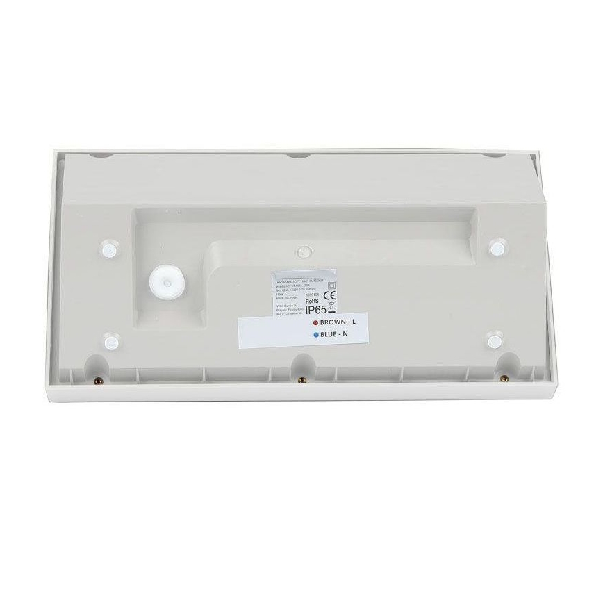 Вуличний світлодіодний настінний світильник LED/20W/230V 4000K IP65 білий