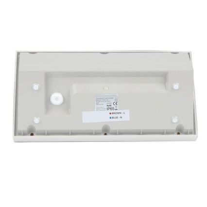 Вуличний світлодіодний настінний світильник LED/20W/230V 6400K IP65 білий