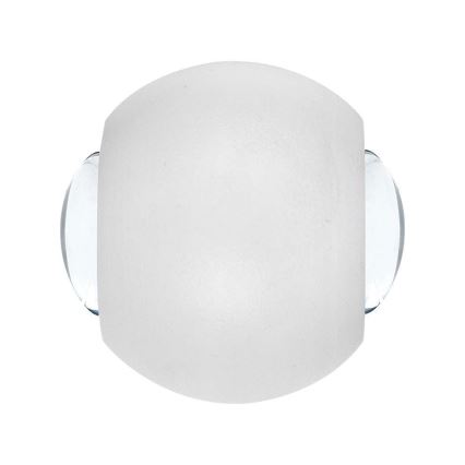 Вуличний світлодіодний настінний світильник LED/2W/230V 3000K IP54 білий