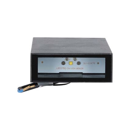 Вуличний світлодіодний настінний світильник LED/4W/230V 3000K IP65 чорний