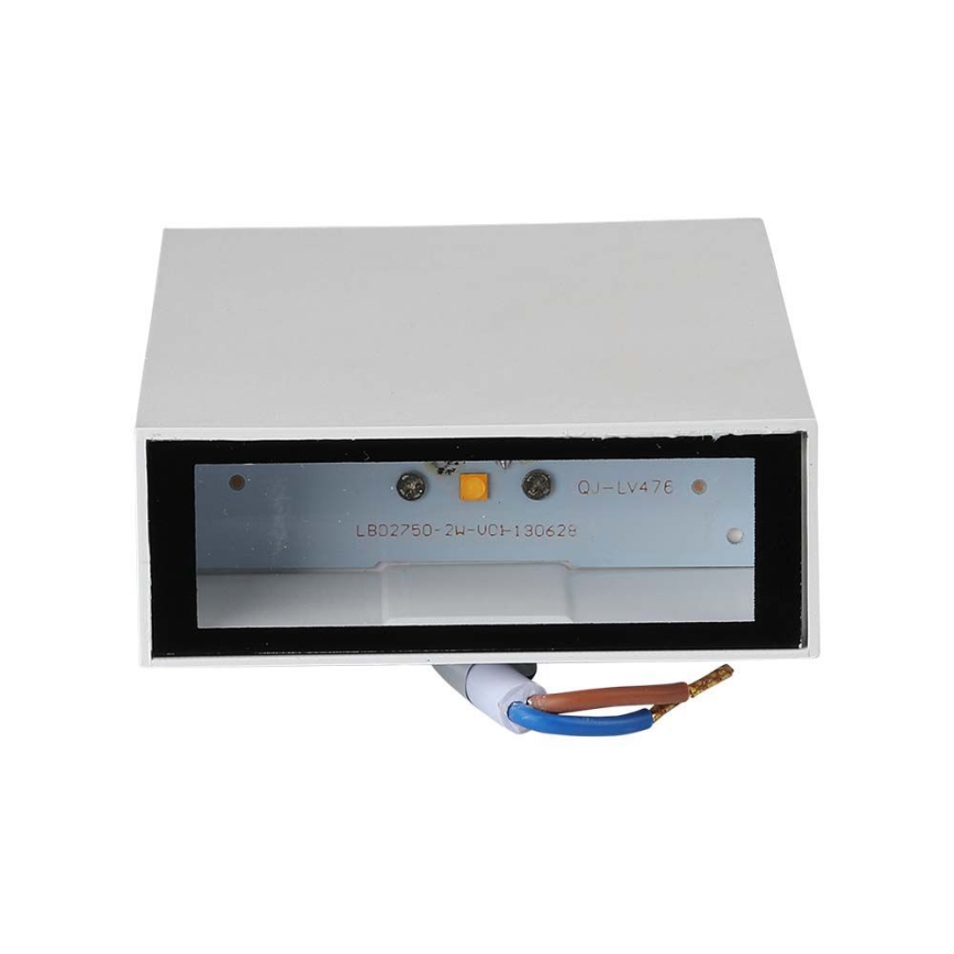 Вуличний світлодіодний настінний світильник LED/4W/230V 6400K IP65 білий