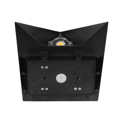 Вуличний світлодіодний настінний світильник LED/5W/230V 4000K IP65 чорний