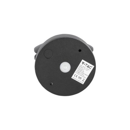 LED Вуличний настінний гнучкий світильник LED/7W/230V 3000K IP65 чорний