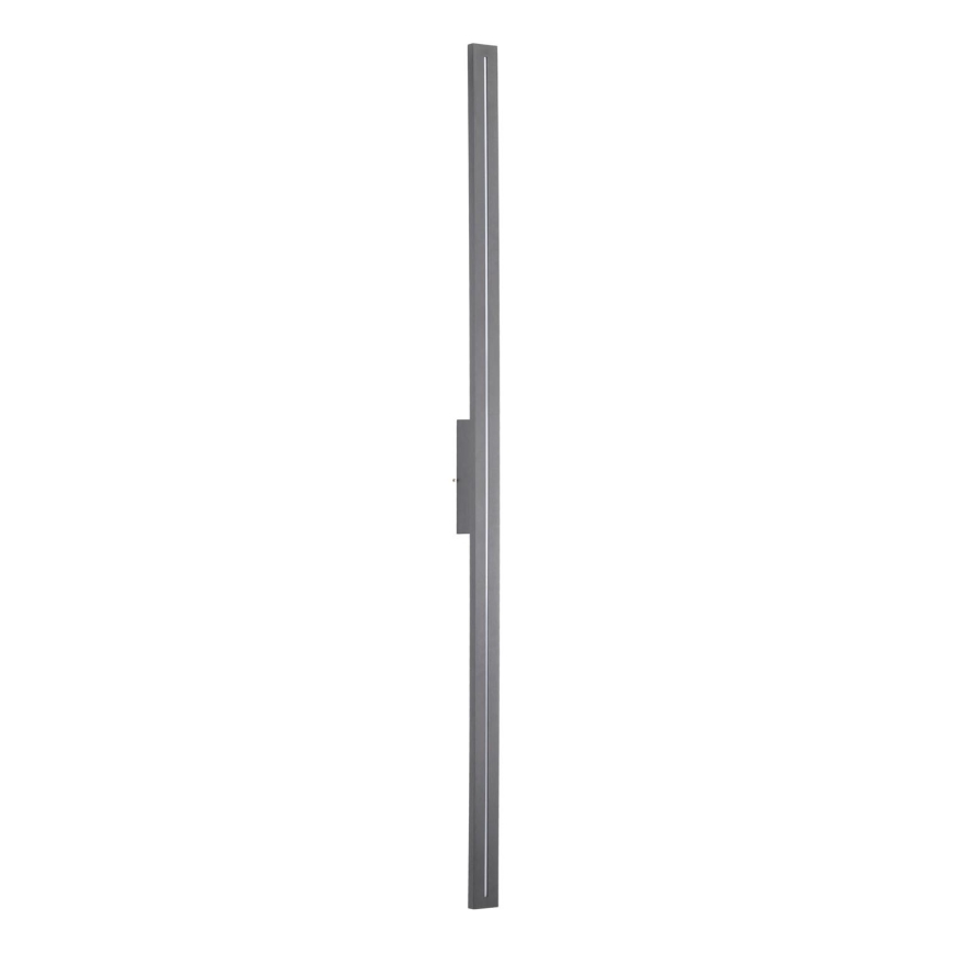 Вуличний світлодіодний настінний світильник LINEA LED/30W/230V IP65 121 см антрацит