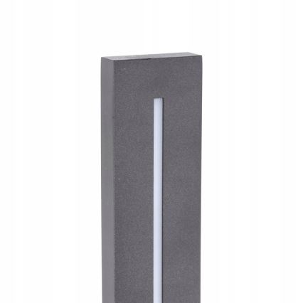 Вуличний світлодіодний настінний світильник LINEA LED/30W/230V IP65 121 см антрацит