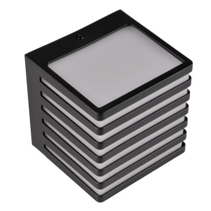 Вуличний світлодіодний настінний світильник MAXWELL LED/10W/230V IP54 графіт