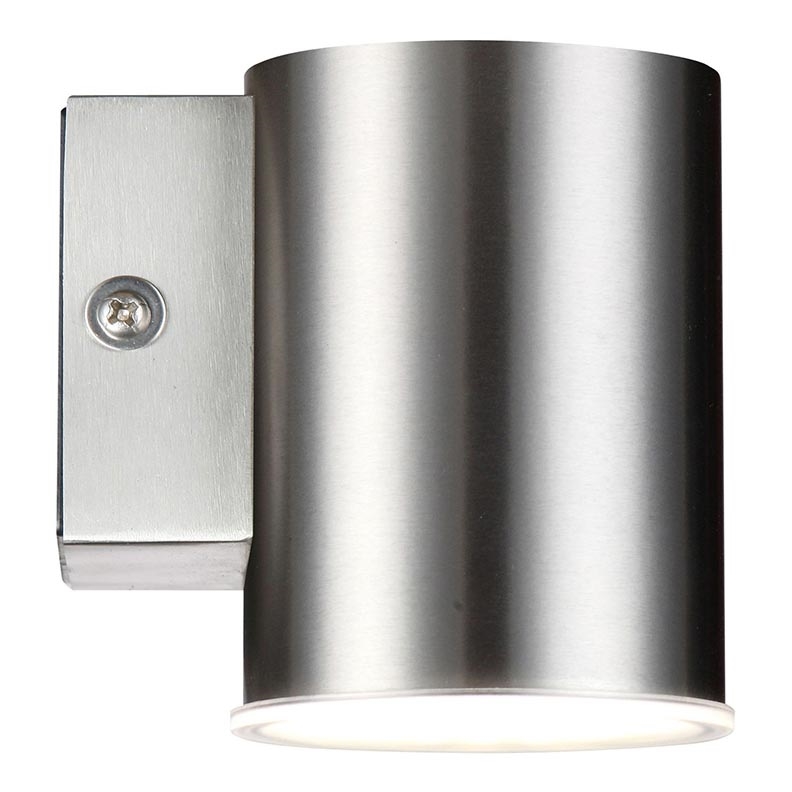 Вуличний світлодіодний настінний світильник NIVERO LED/6,5W IP44 матовий хром