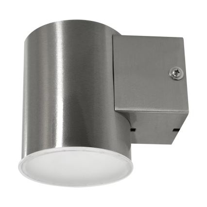 Вуличний світлодіодний настінний світильник NIVERO LED/6,5W IP44 матовий хром