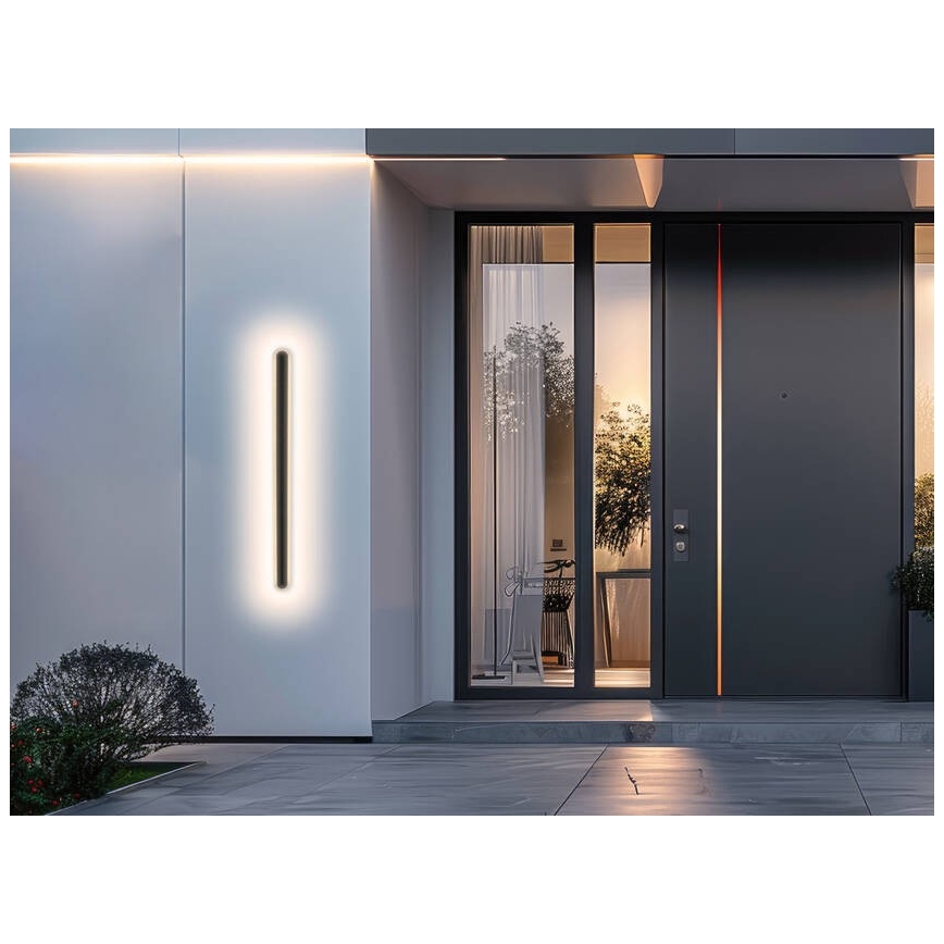 Вуличний світлодіодний настінний світильник STICK LED/28W/230V IP65 3000K 90 см