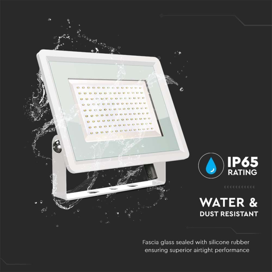 Вуличний світлодіодний прожектор LED/200W/230V 4000K IP65 білий