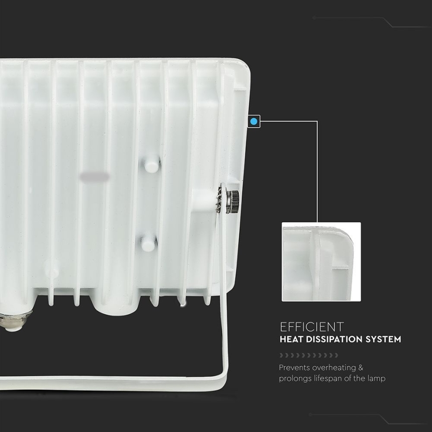 Вуличний світлодіодний прожектор LED/200W/230V 4000K IP65 білий