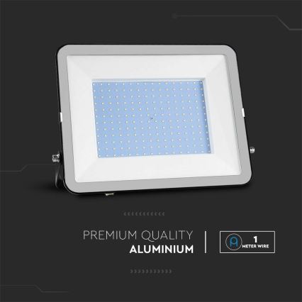Вуличний світлодіодний прожектор SAMSUNG CHIP LED/200W/230V 4000K IP65 чорний