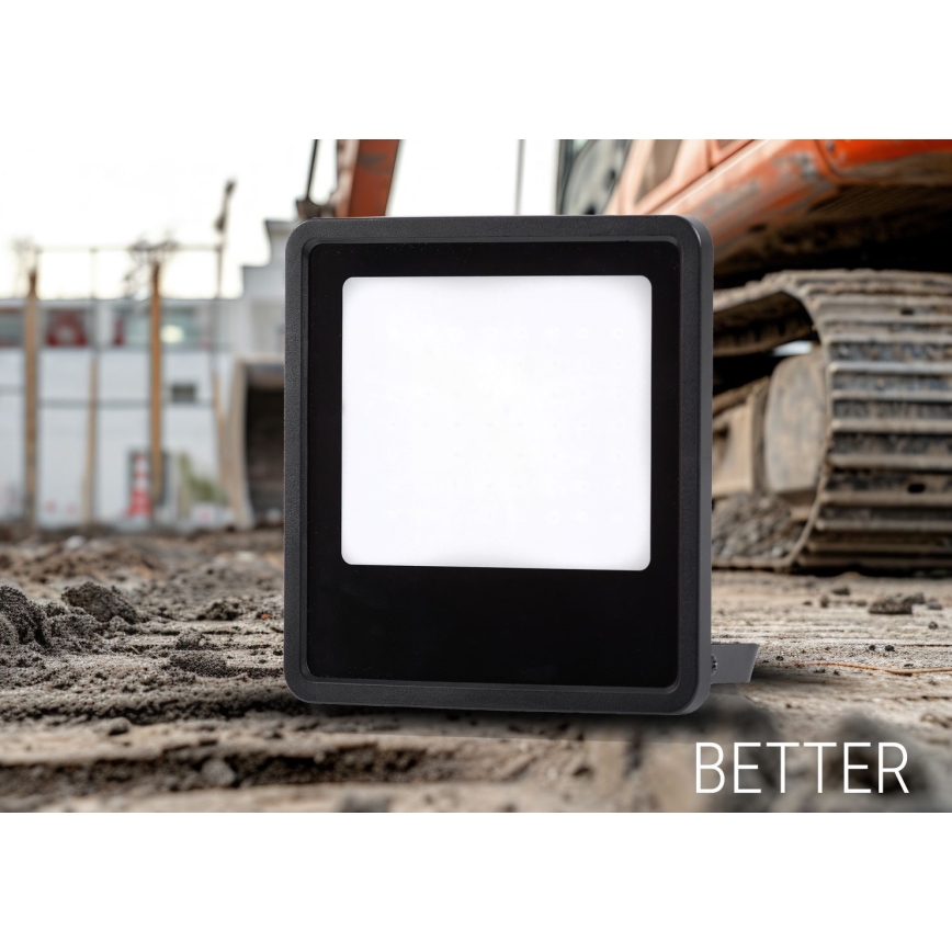 Вуличний світлодіодний прожектор LED/20W/230V 4000K IP65 чорний
